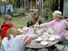 Glazing with friends