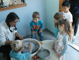 Group instruction for wheel techniques